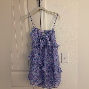 For love and lemons purple dress